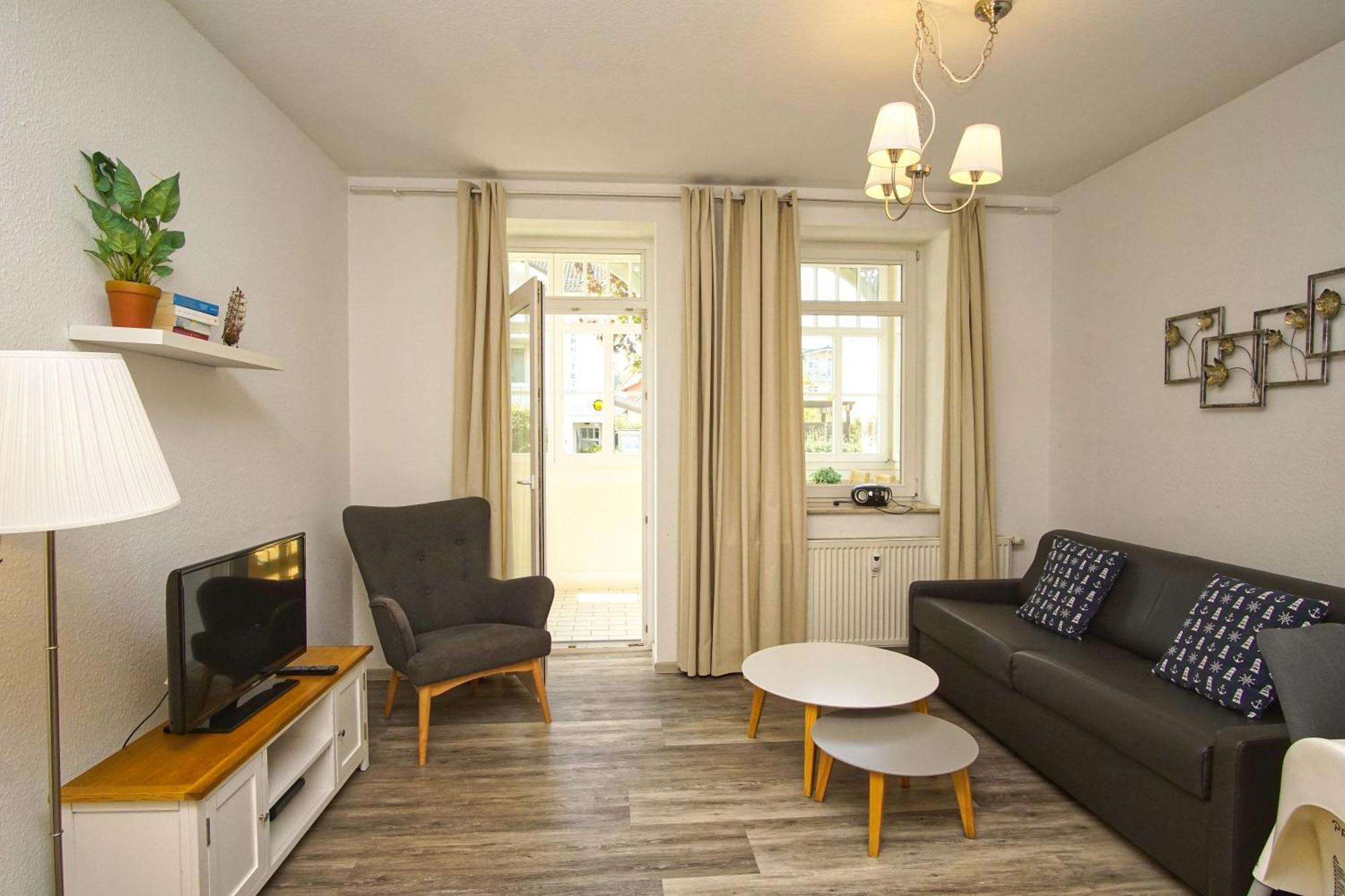 Ruhige Lage, Veranda, Gratis Nutzung Vom Ahoi Erlebnisbad - Villa Moewe Fewo 01 Gohren Bagian luar foto
